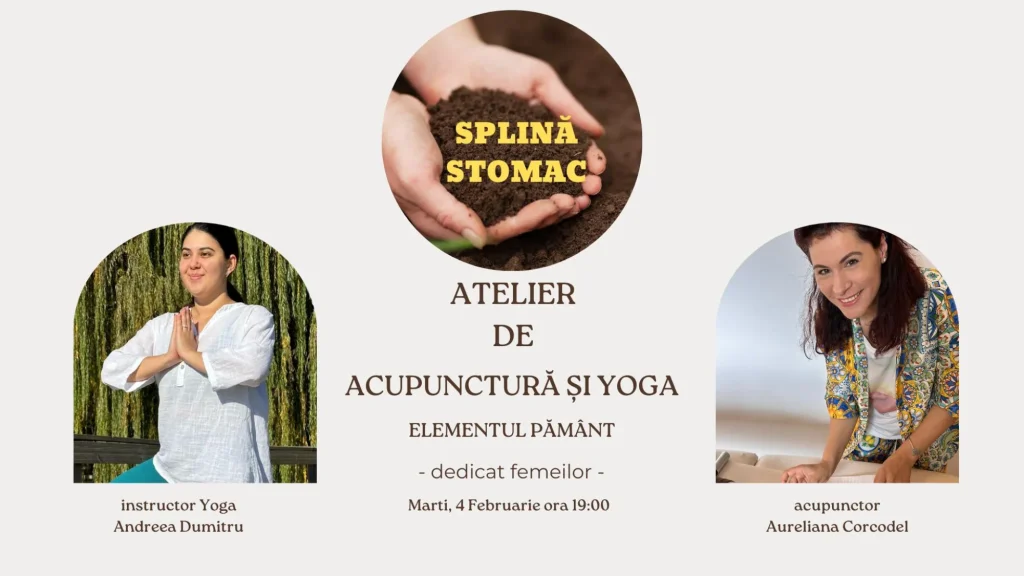 Eveniment Acupunctura Yoga - Acupunctura Emotionala - Aureliana Corcodel